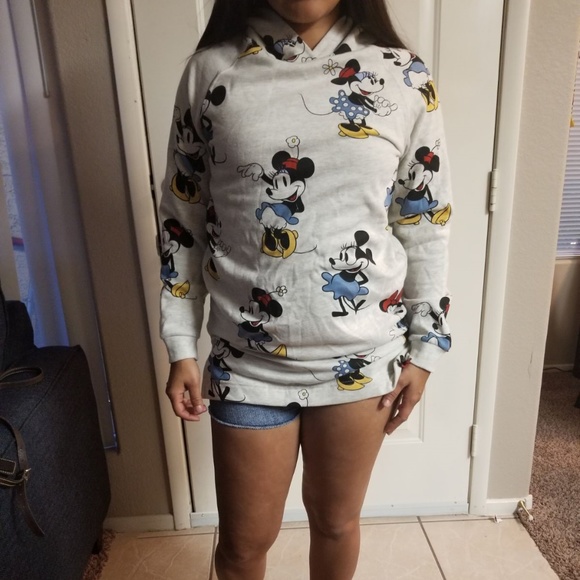 Disney Sweaters - DISNEY HOODIE SWEATER  SUPER CUTE